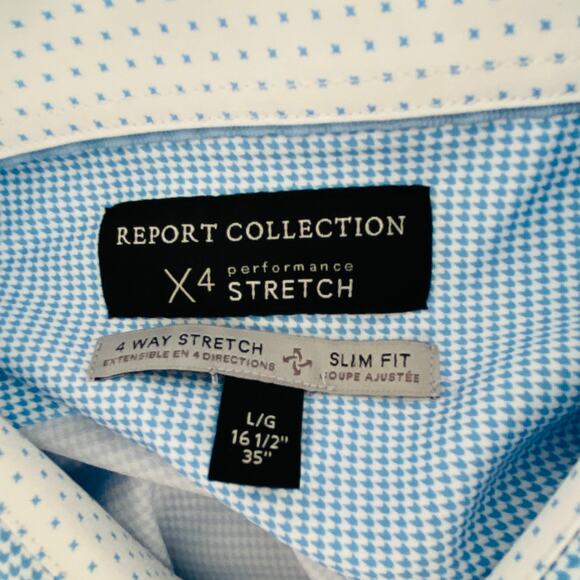 Report Collection Men's Dress Shirt - Picture 6 of 9